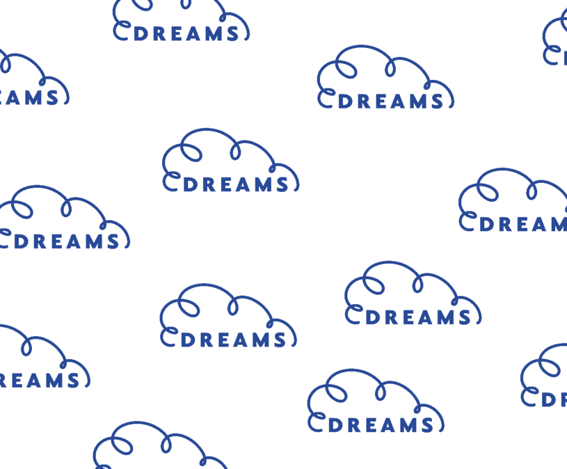 DREAMS logo met wolkje